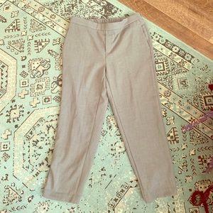 Old Navy Gray Pull On Cropper Trouser Pant
